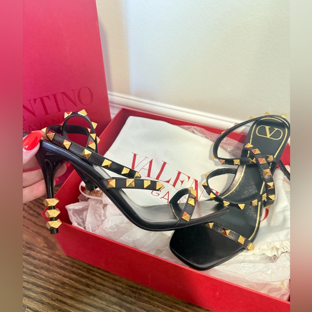Valentino heels with box and dustbag